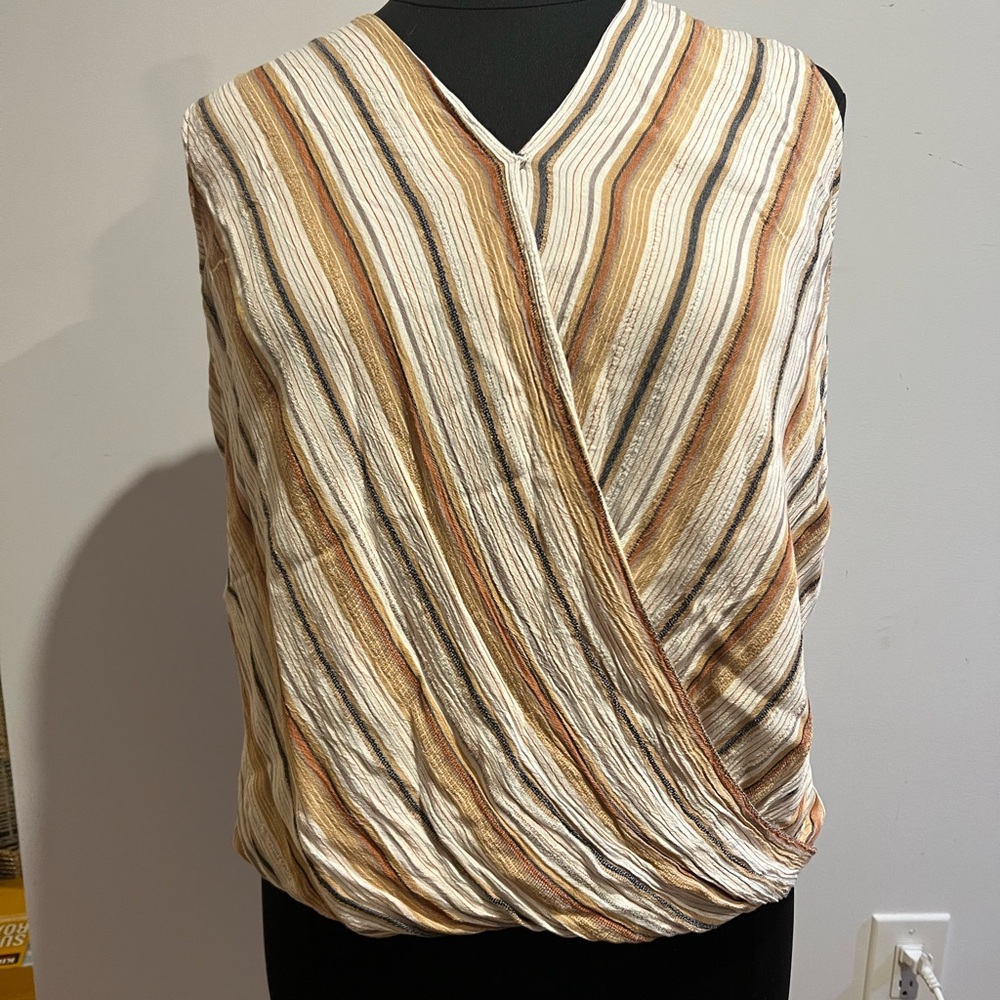 Kut from the Kloth Striped Surplus Top